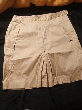 Ralph Lauren Khaki/Tan Skort with Front Detail